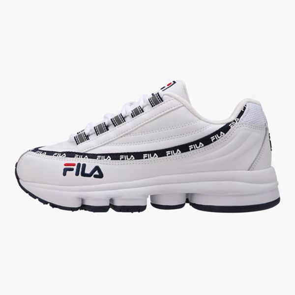 Fila Dragster 98 Men's Lifestyle Shoes - White/Navy,NZ 368-61702